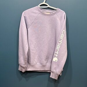 Carhartt Men's Lavender Crewneck Sweater